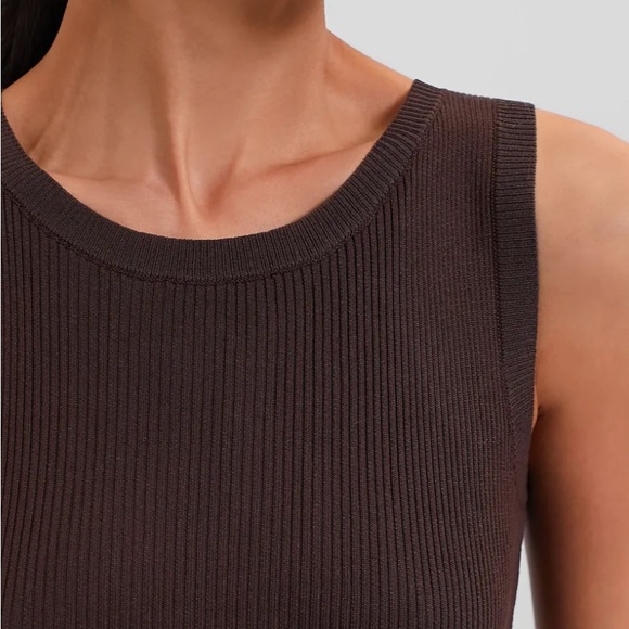 Moon River Sleeveless Brown Maxi Dress - Picture 2 of 3